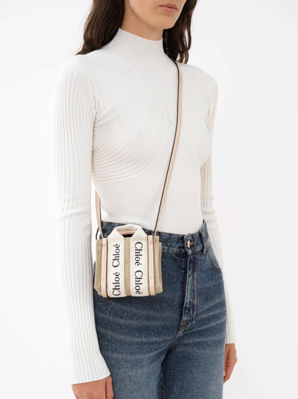 Woody Mini Tote Bag Chloe – Гарантія оригінальності – вид ззаду