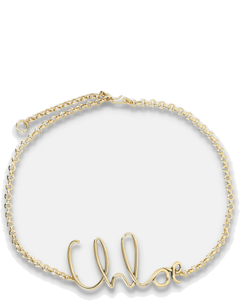 Iconic Small Chain Belt In Gold Chloe – Гарантія оригінальності