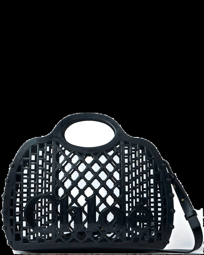 BG_REMOVED_CATALOG_Cage tote bag in jelly - CHLOE