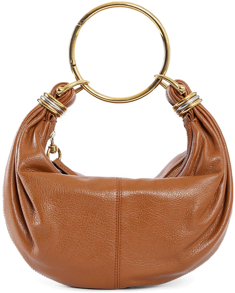 Small Bracelet Bag In Grained Leather Chloe – Гарантія оригінальності