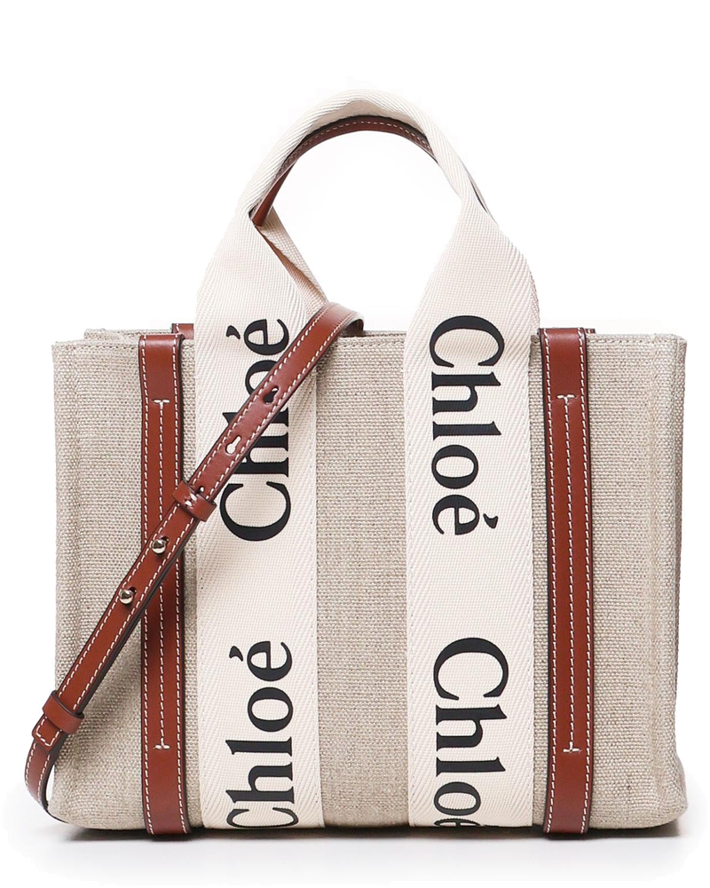 Tote Bag Piccola Woody In Lino Chloe – Гарантія оригінальності