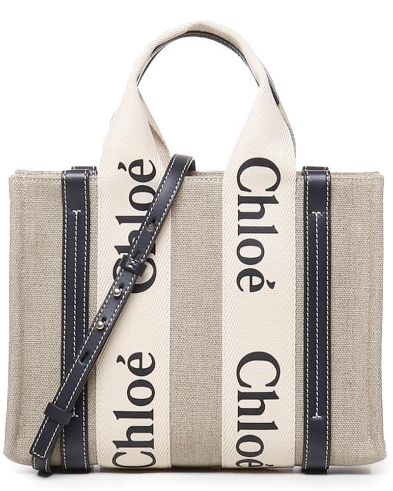 Tote Bag Piccola Woody In Lino Chloe – Гарантія оригінальності