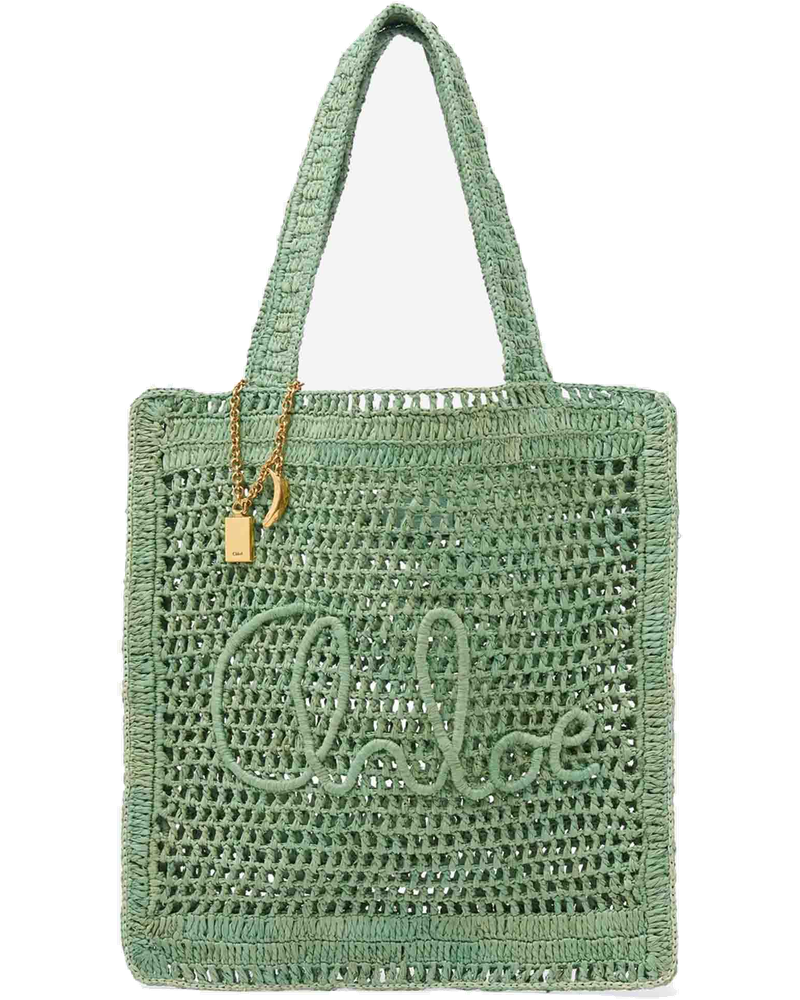 Summer Banana Raffia Tote Bag Chloe оригінал – Купити в Україні
