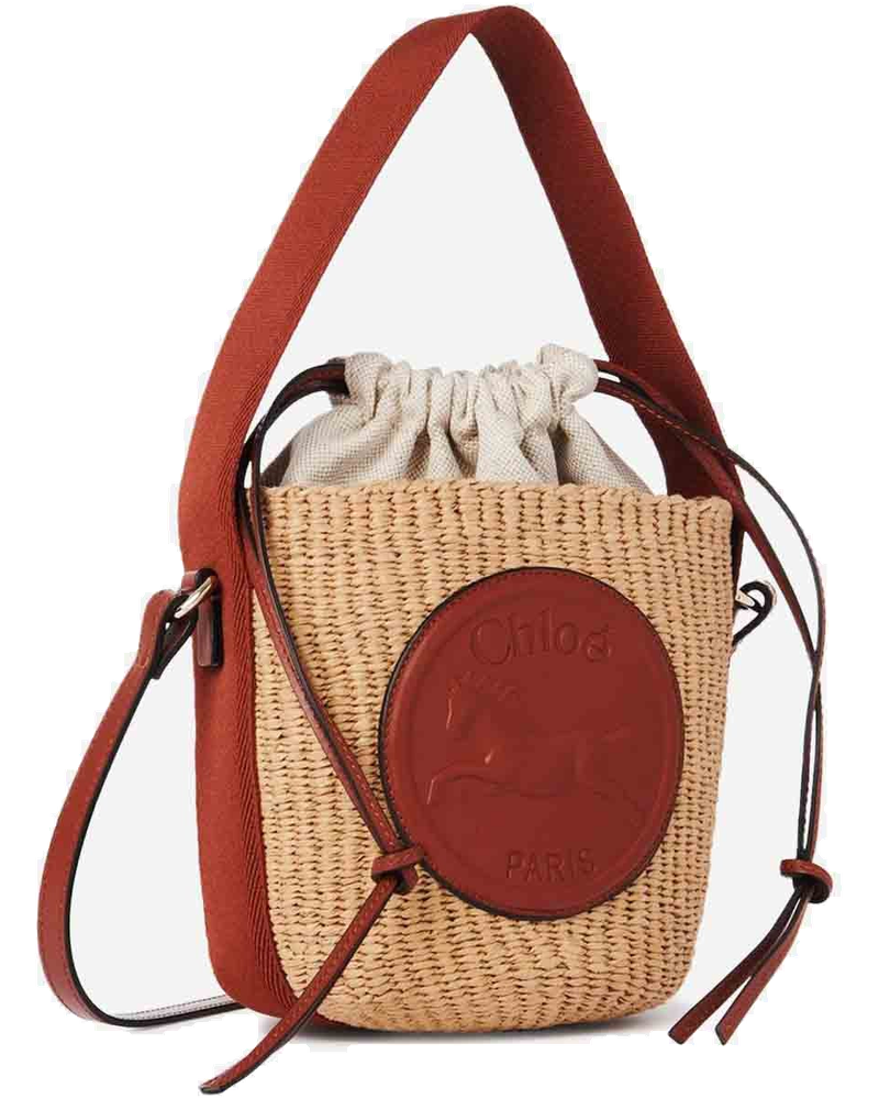 Horse Medal Raffia Shoulder Bag Chloe – Гарантія оригінальності