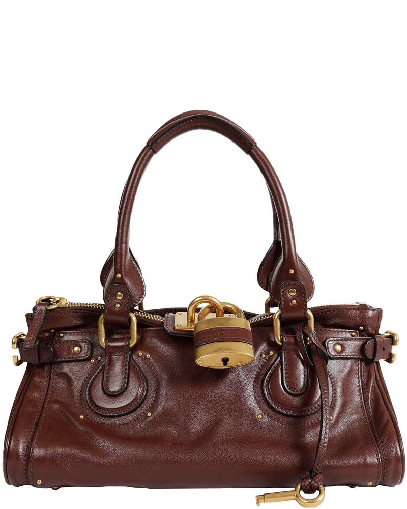 Grained Leather Paddington Bag Chloe оригінал – Купити в Україні