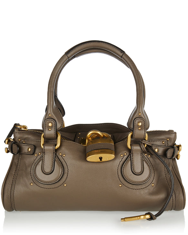Paddington Grained Leather Shoulder Bag Chloe оригінал – Купити в Україні