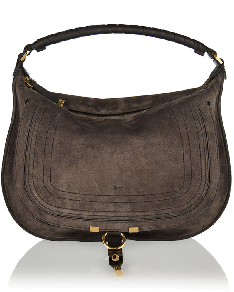 Marcie Suede Shoulder Bag Chloe – Гарантія оригінальності