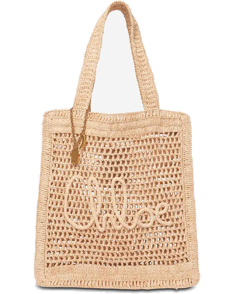 Summer Banana Raffia Tote Bag Chloe оригінал – Купити в Україні