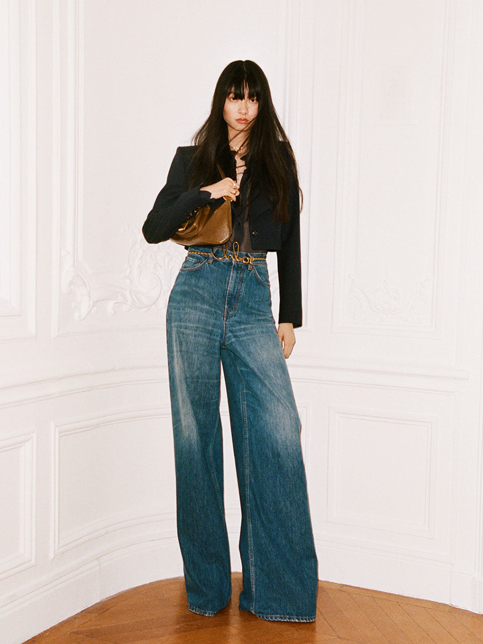 Spencer Cropped Blazer Chloe – Гарантія оригінальності – боковий вид
