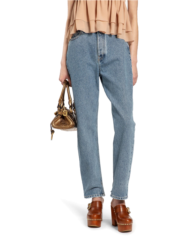Оригінальна High-Rise Tapered Jeans Chloe