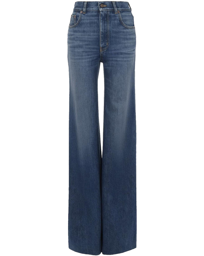 Jeans Flare A Vita Alta In Denim Chloe – Гарантія оригінальності