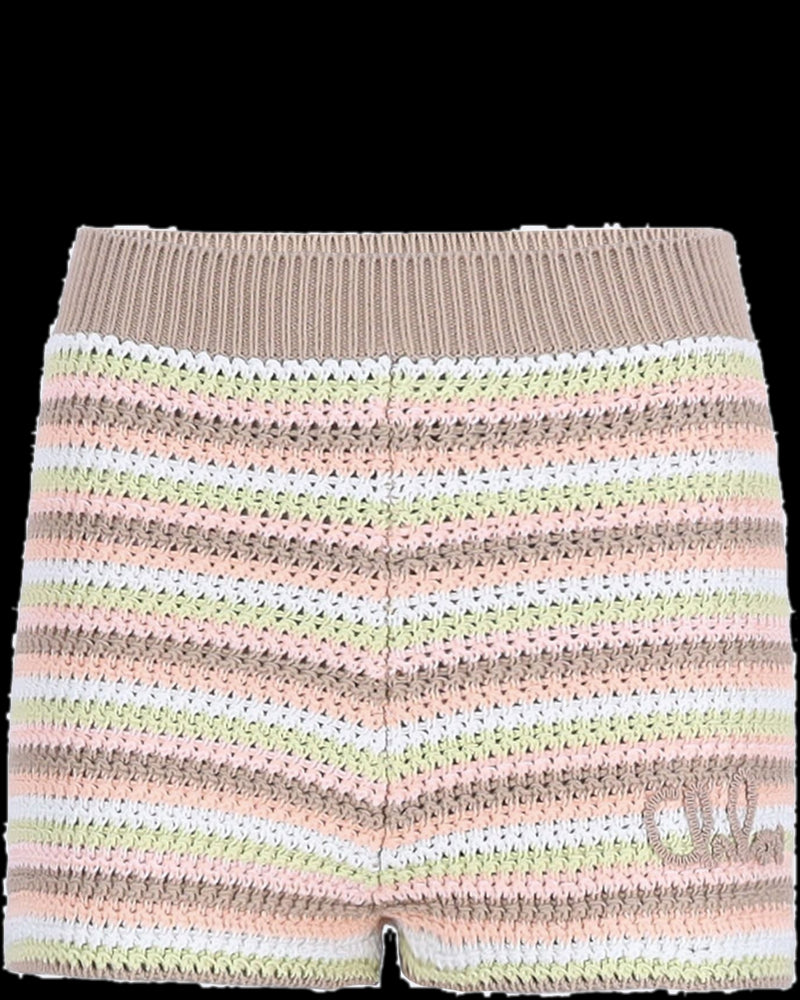 BG_REMOVED_CATALOG_Crochet knit shorts - CHLOE