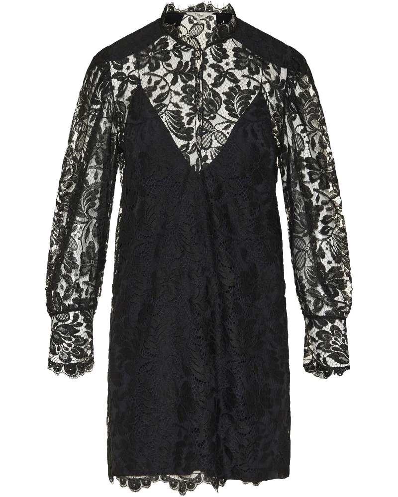 Floral Cotton-Blend Lace Mini Dress Chloe – Гарантія оригінальності