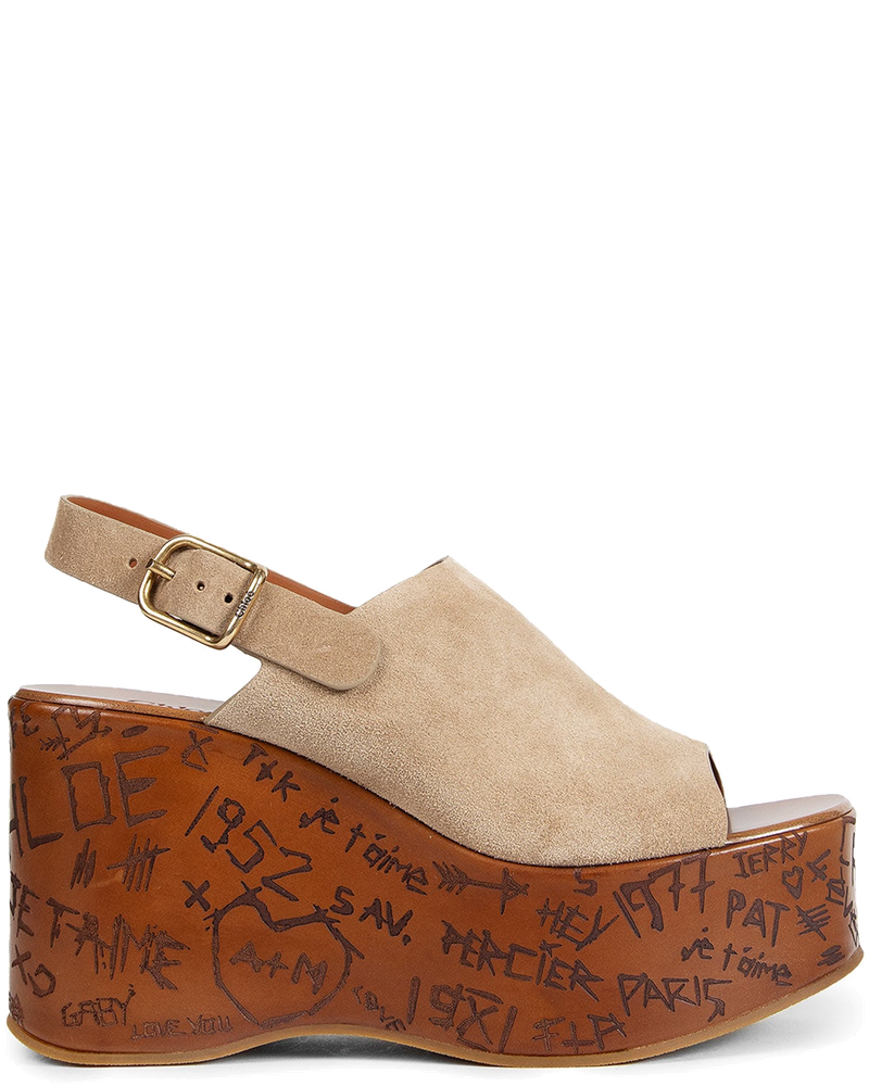 Оригінальна Maxime Wedge Sandals Chloe