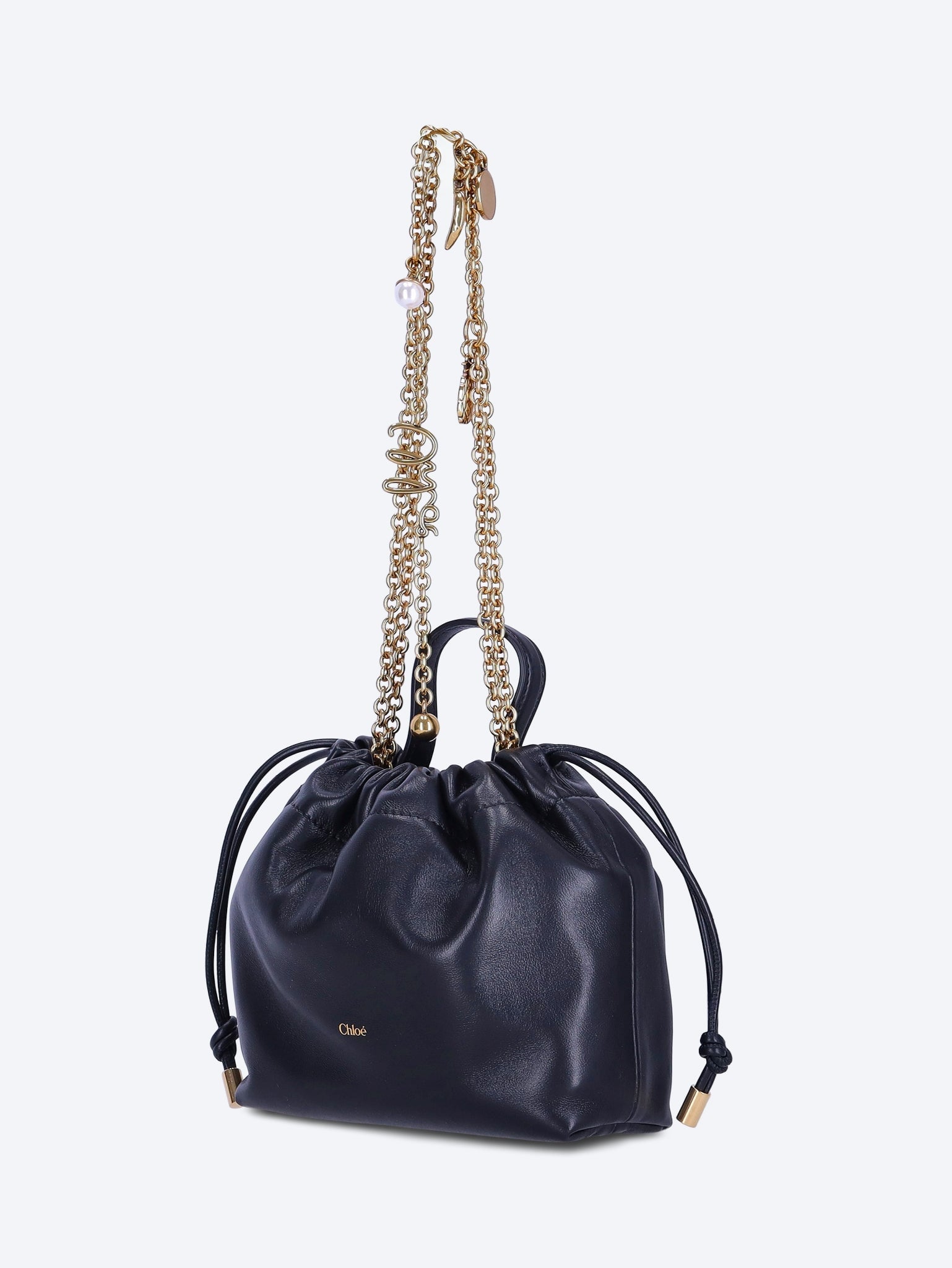 Icons Mini Shoulder Bag Chloe – Гарантія оригінальності – вид ззаду