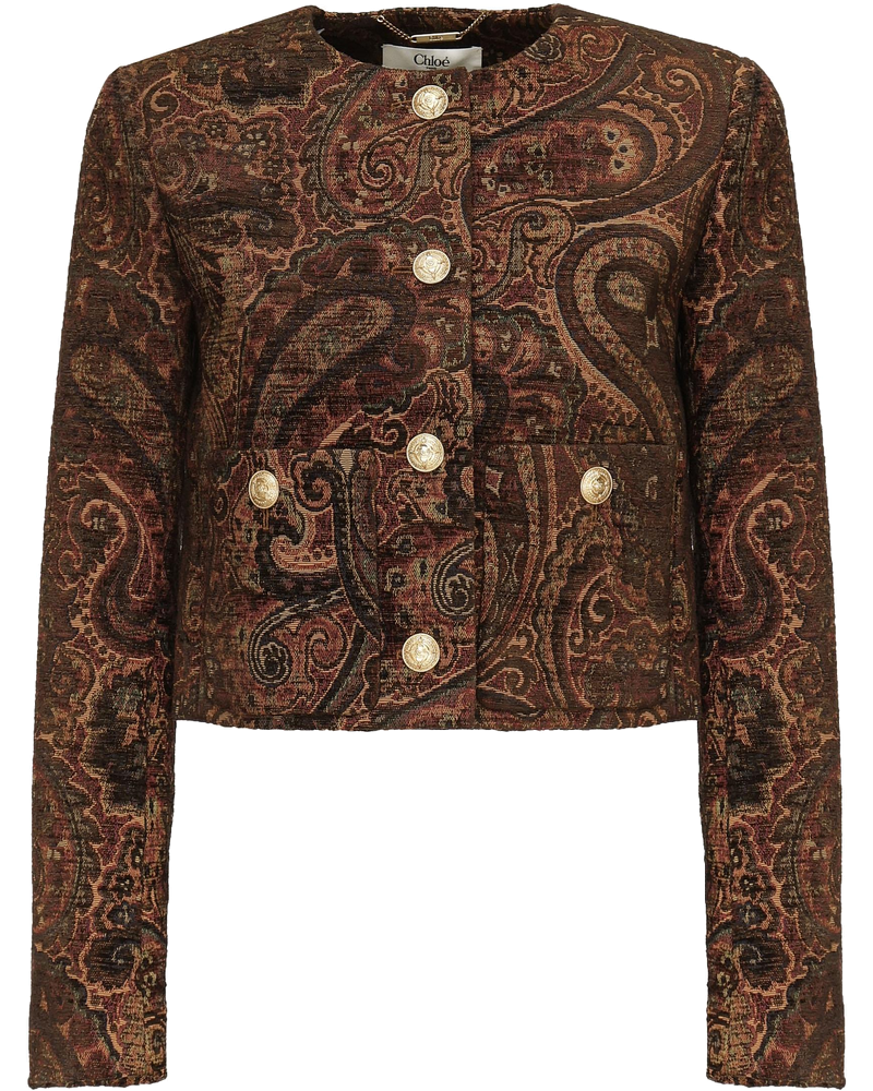 Оригінальна Giacca Cropped Jacquard Chloe