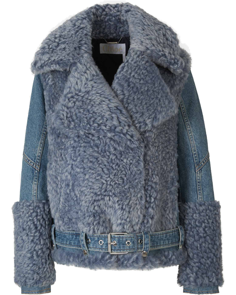 Fur Denim Jacket Chloe – Гарантія оригінальності