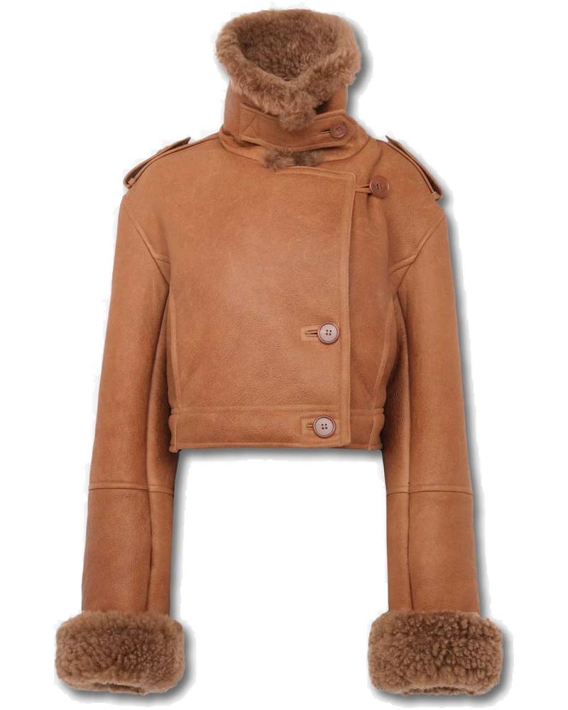 Short Leather Jacket Chloe – Гарантія оригінальності