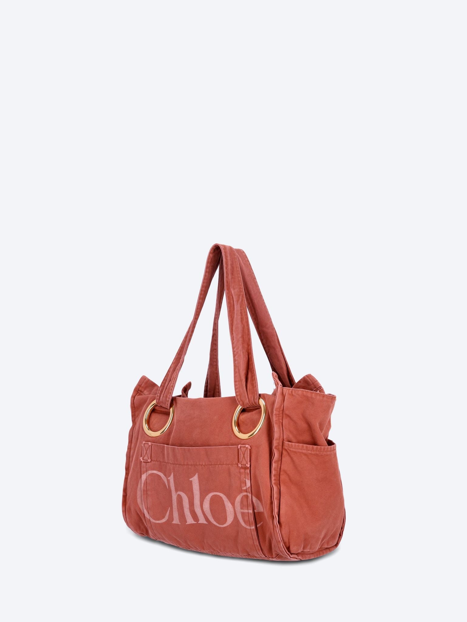 Оригінальна Plage Large Tote Bag Chloe – вид ззаду