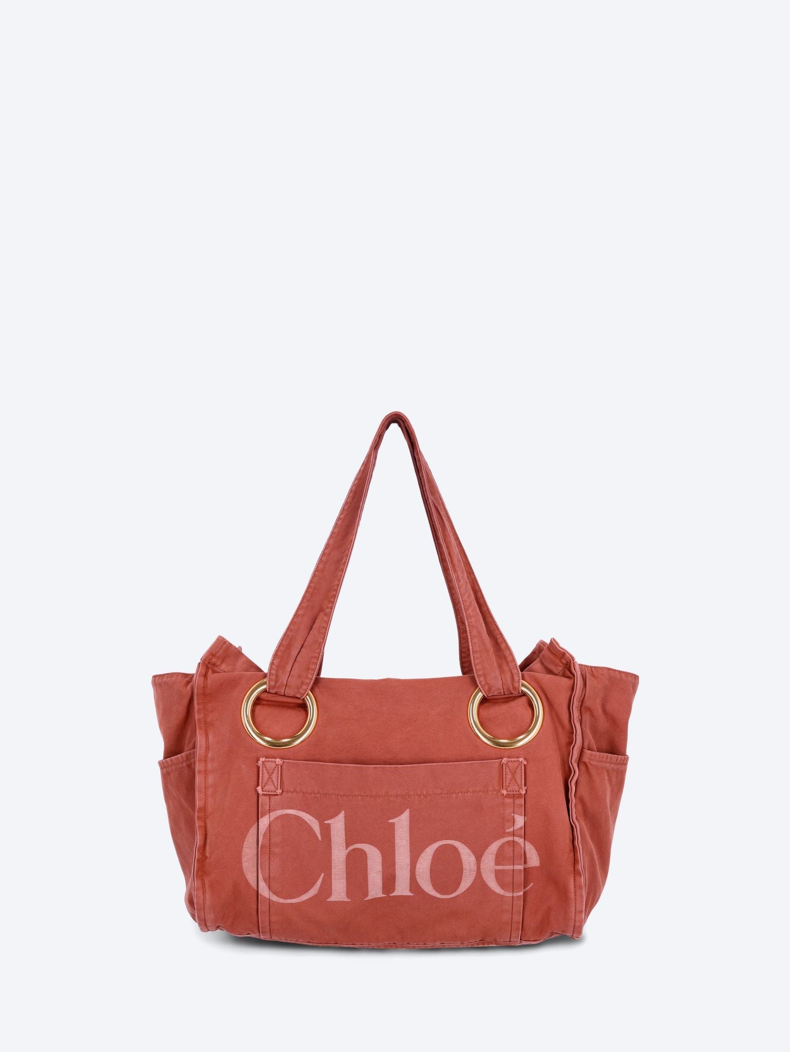 Оригінальна Plage Large Tote Bag Chloe – боковий вид