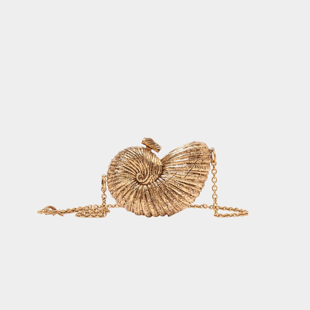 Sea Treasures Shell Minaudière In Metal Chloe оригінал – Купити в Україні – боковий вид