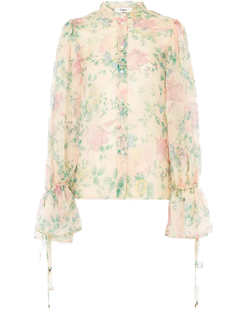 Оригінальна Silk Puffed Blouse Chloe