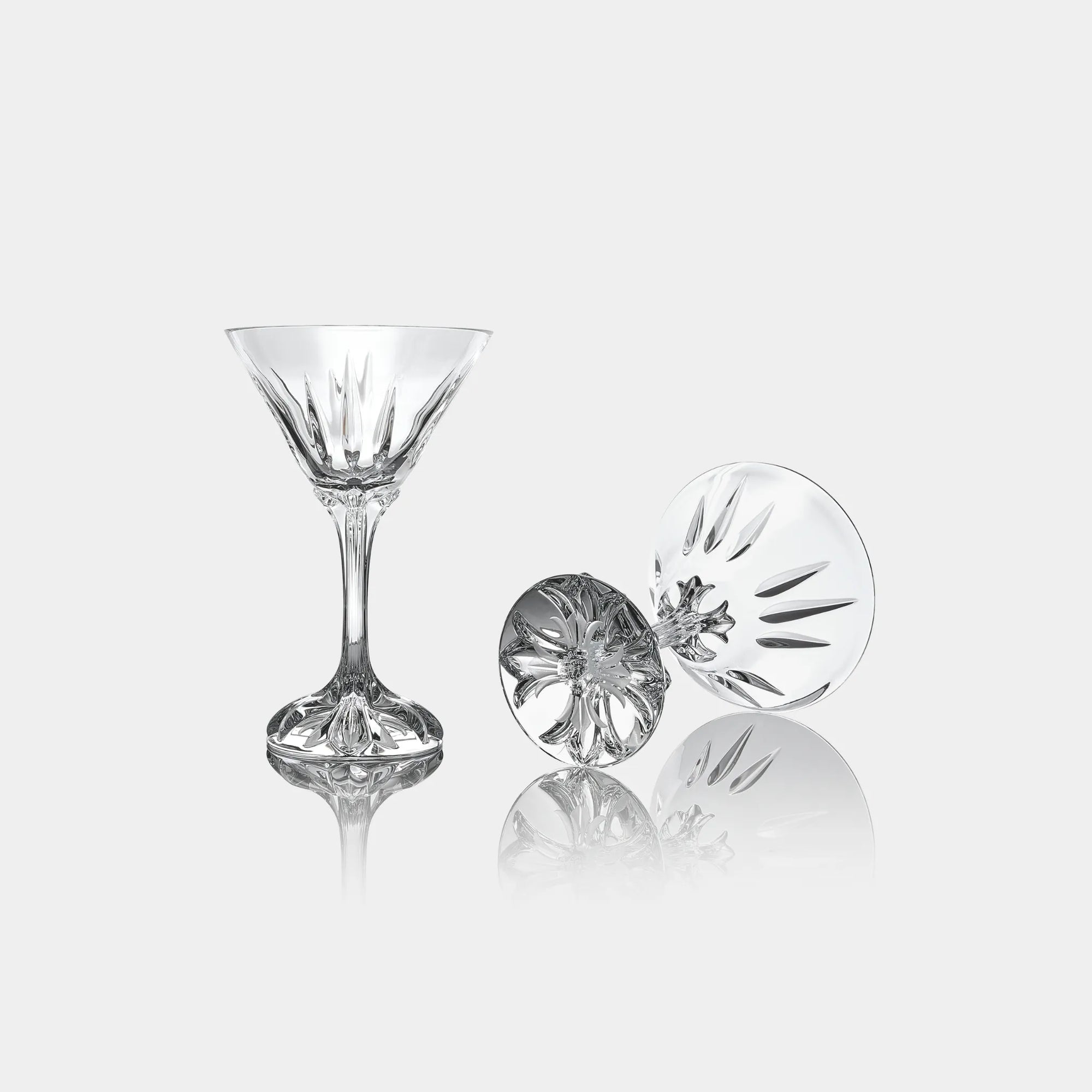 Martini Glasses Chrome hearts – Гарантія оригінальності – боковий вид