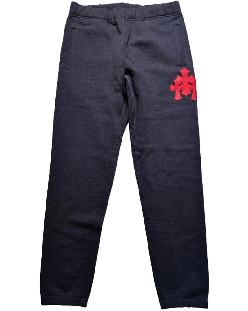 Оригінальна Triple Cross Logo Sweatpants Chrome hearts