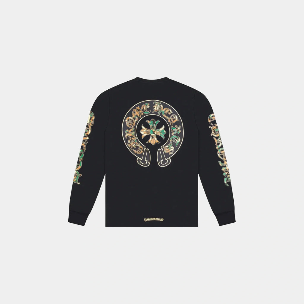 Cross & Horse Shoe Logo L Chrome hearts оригінал – Купити в Україні – вид ззаду