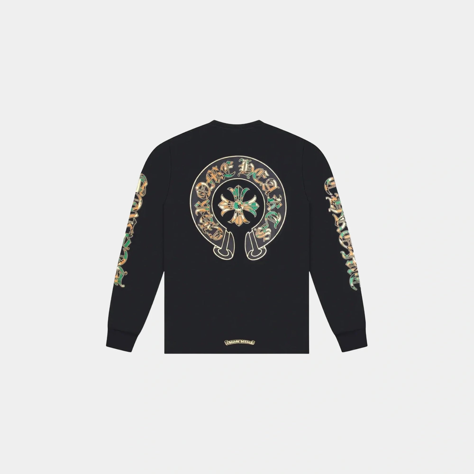 Cross & Horse Shoe Logo L Chrome hearts оригінал – Купити в Україні – вид ззаду