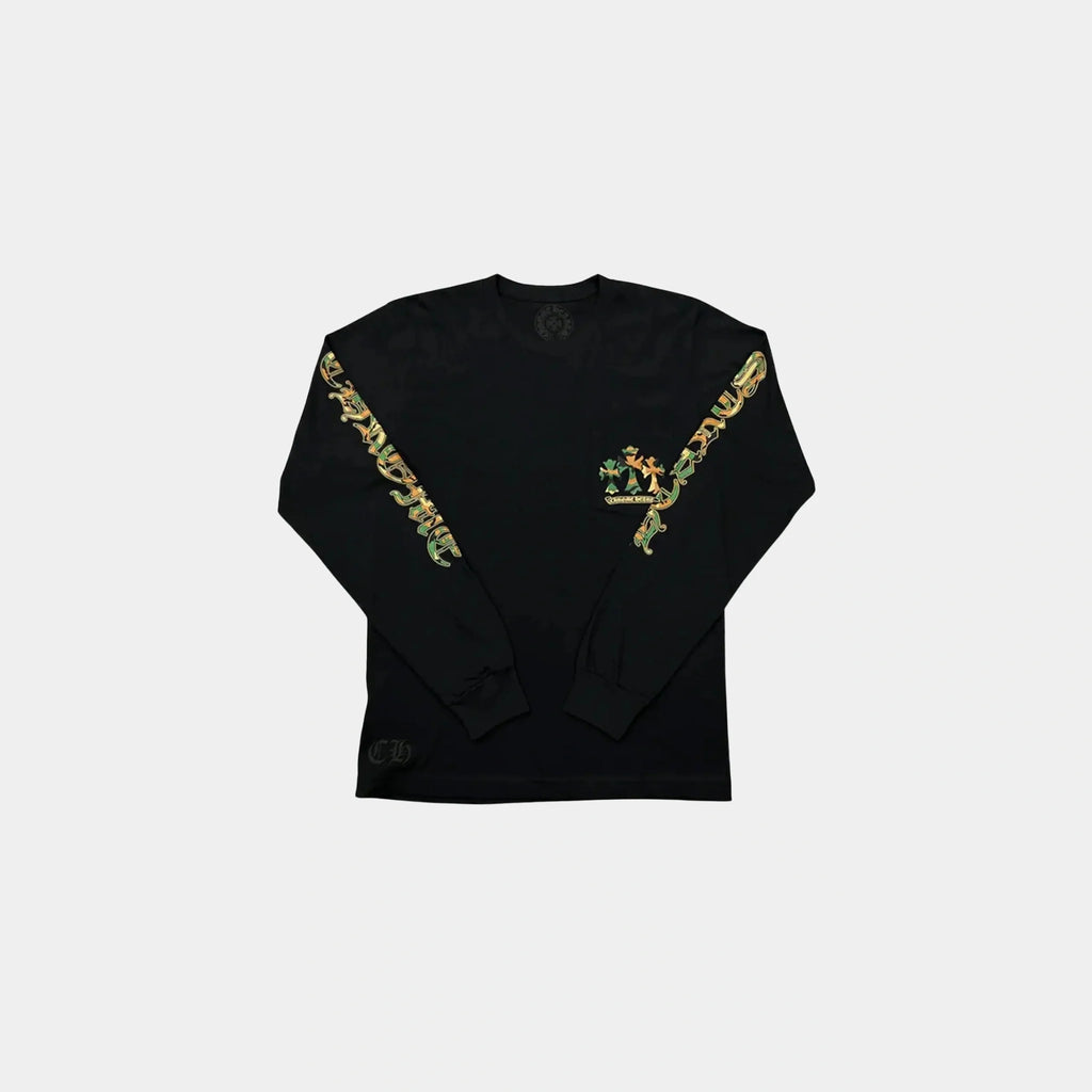 Cross & Horse Shoe Logo L Chrome hearts оригінал – Купити в Україні – боковий вид