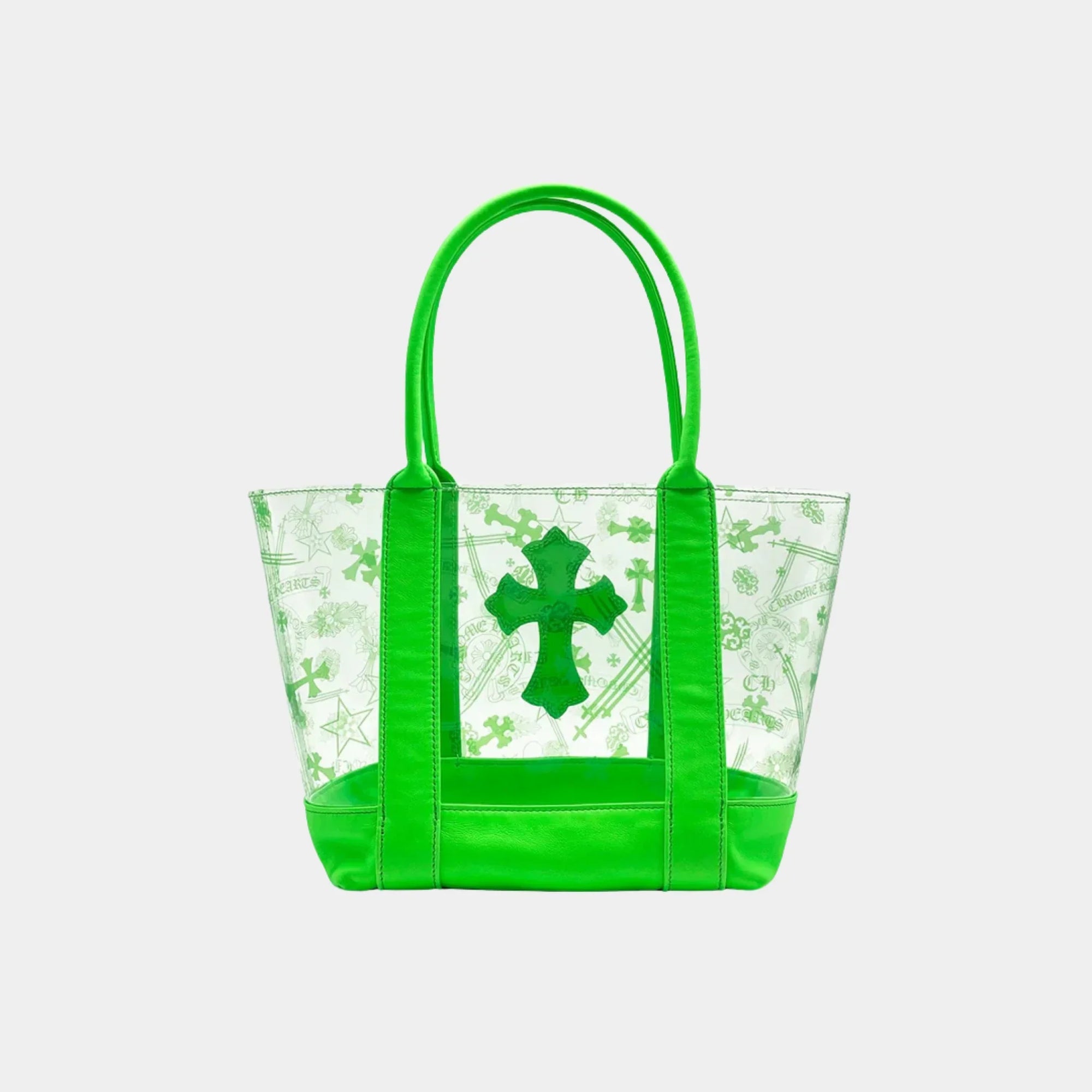 Green Pvc And Calf Leather Tote Bag Chrome hearts оригінал – Купити в Україні – детальний вид