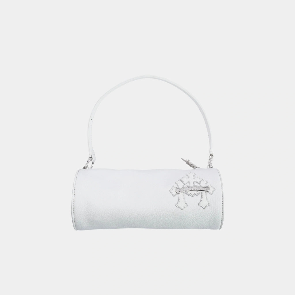 Mini Jojo Bag In Triple White Chrome hearts – Гарантія оригінальності – боковий вид