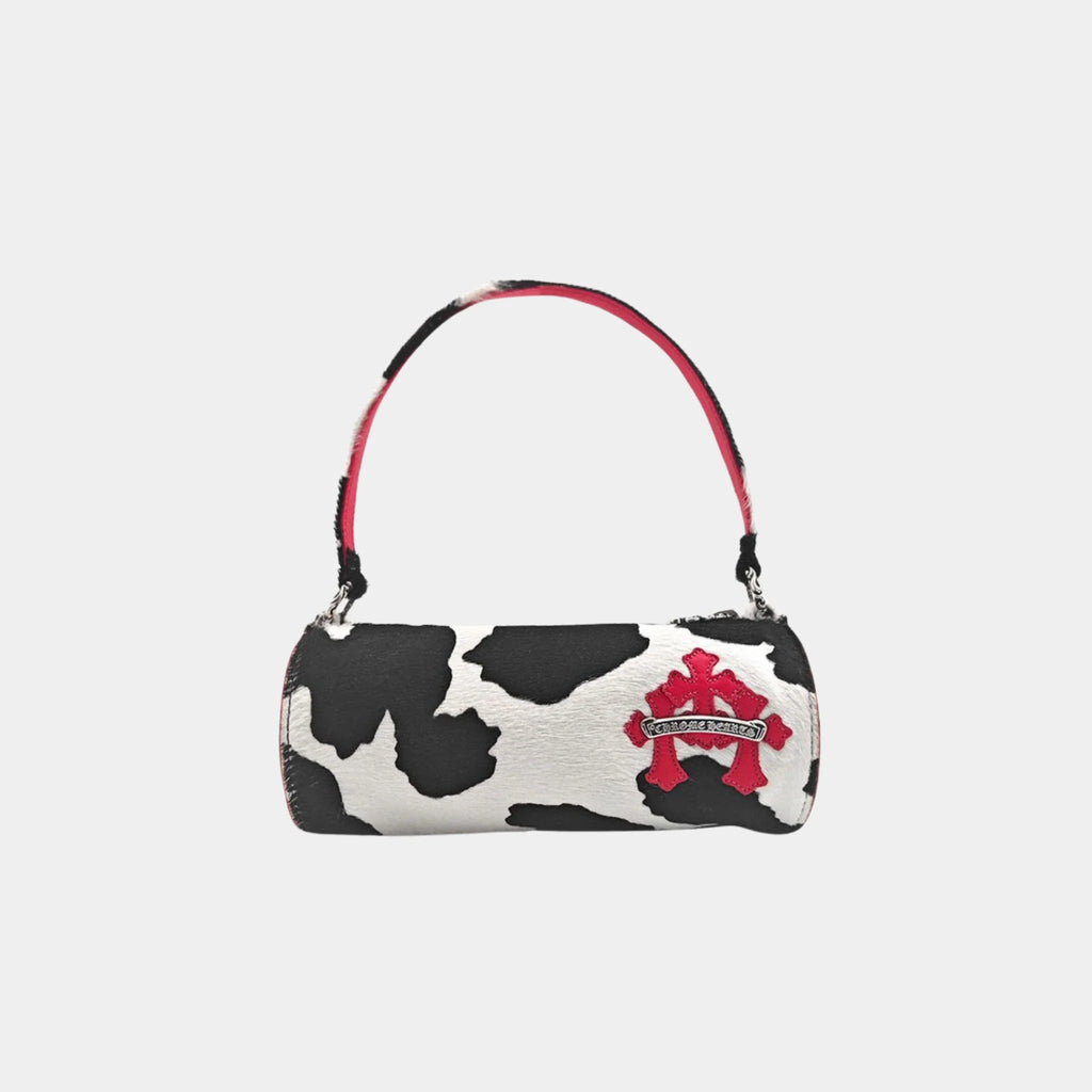 Mini Jojo Bag In White Black & Red Chrome hearts – Гарантія оригінальності – боковий вид