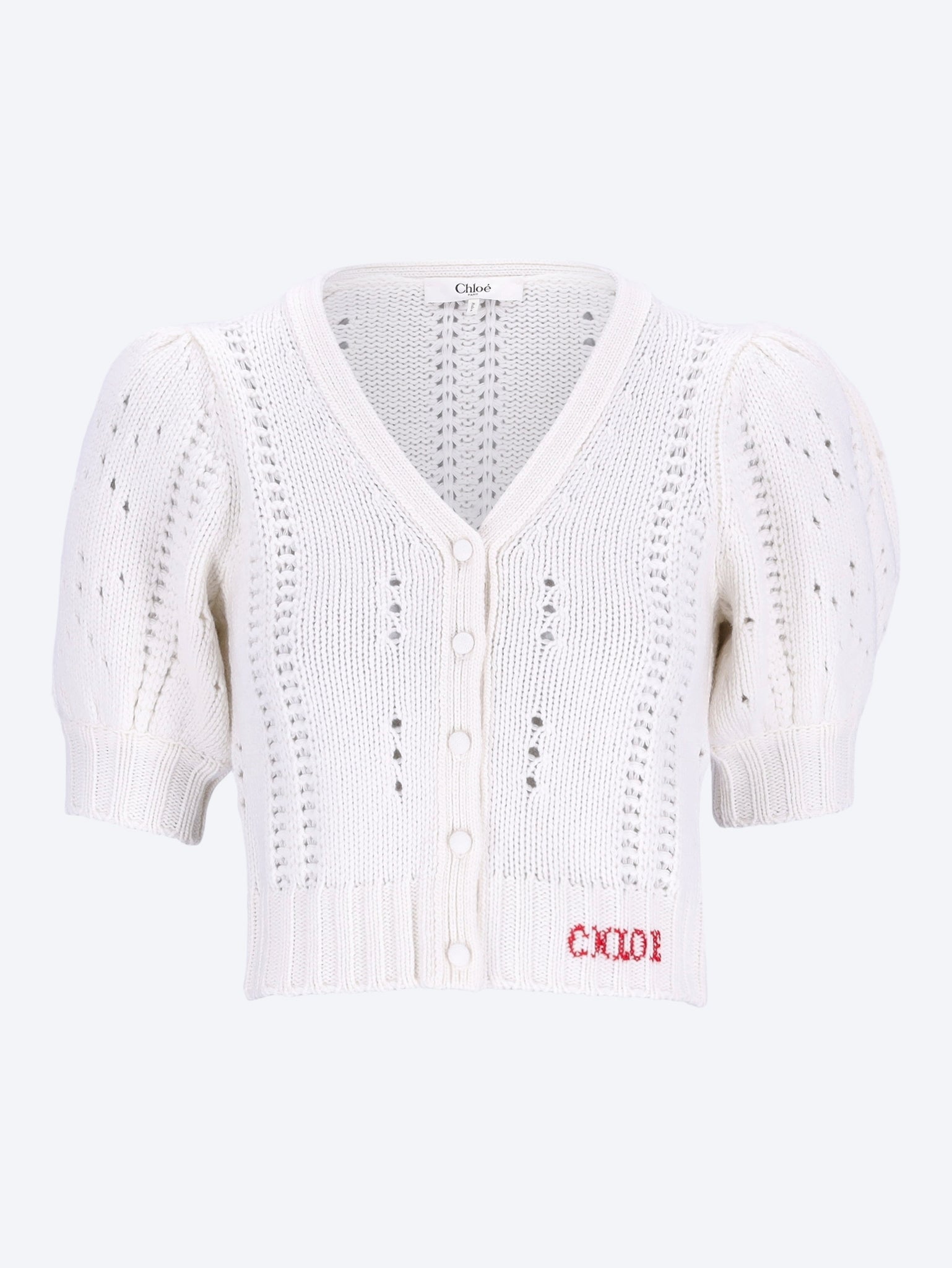 Chunky wool cardigan CHLOE оригінал – Купити в Україні – боковий вид