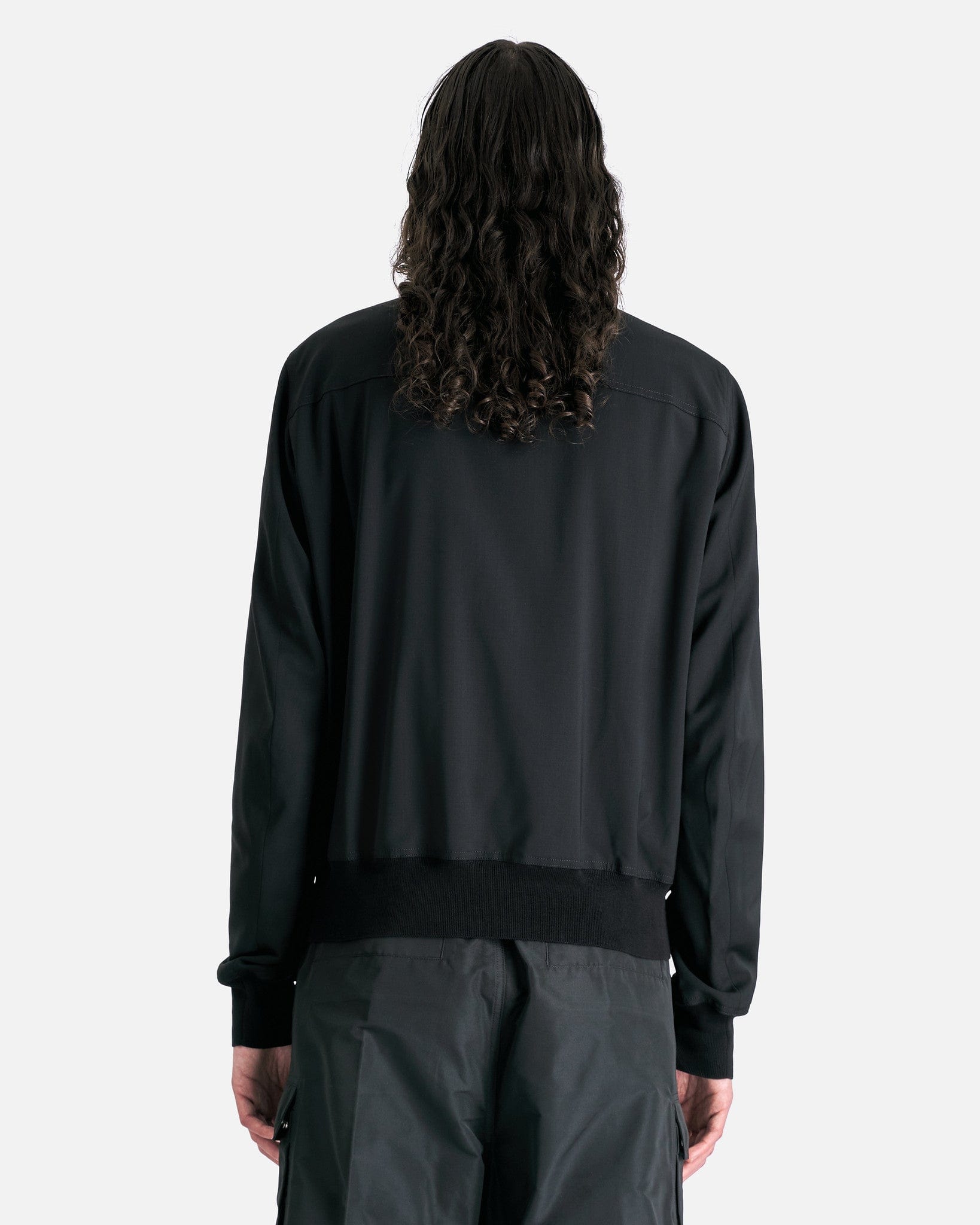 Classic Flight Bomber In Black Rick owens – Гарантія оригінальності – детальний вид