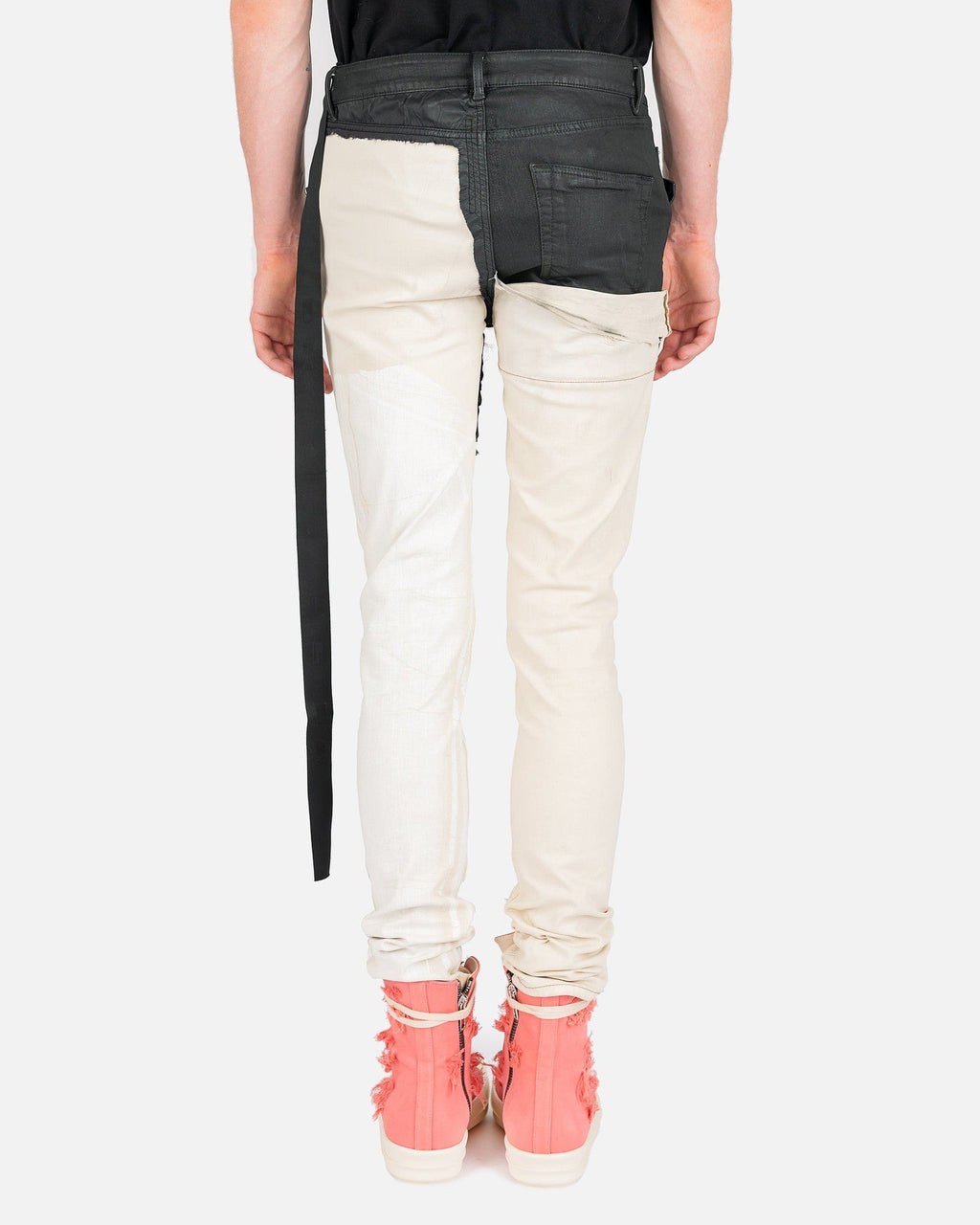 Combo Tyrone Cut Denim In Natural Rick owens – Гарантія оригінальності – збільшений вид