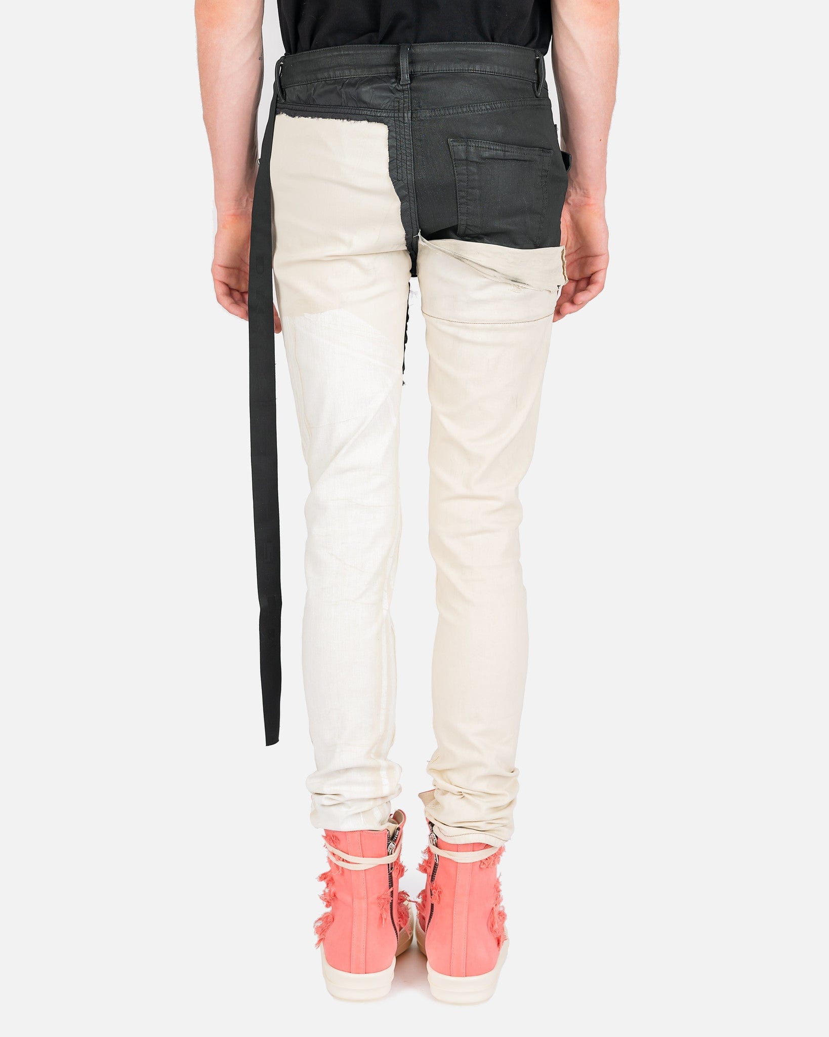 Combo Tyrone Cut Denim In Natural Rick owens – Гарантія оригінальності – збільшений вид