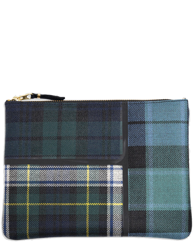 Tartan Patchwork Pouch Wallet Comme des garcons – Гарантія оригінальності