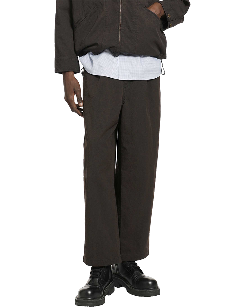Pleated Cotton Canvas Trousers Comme des garcons – Гарантія оригінальності