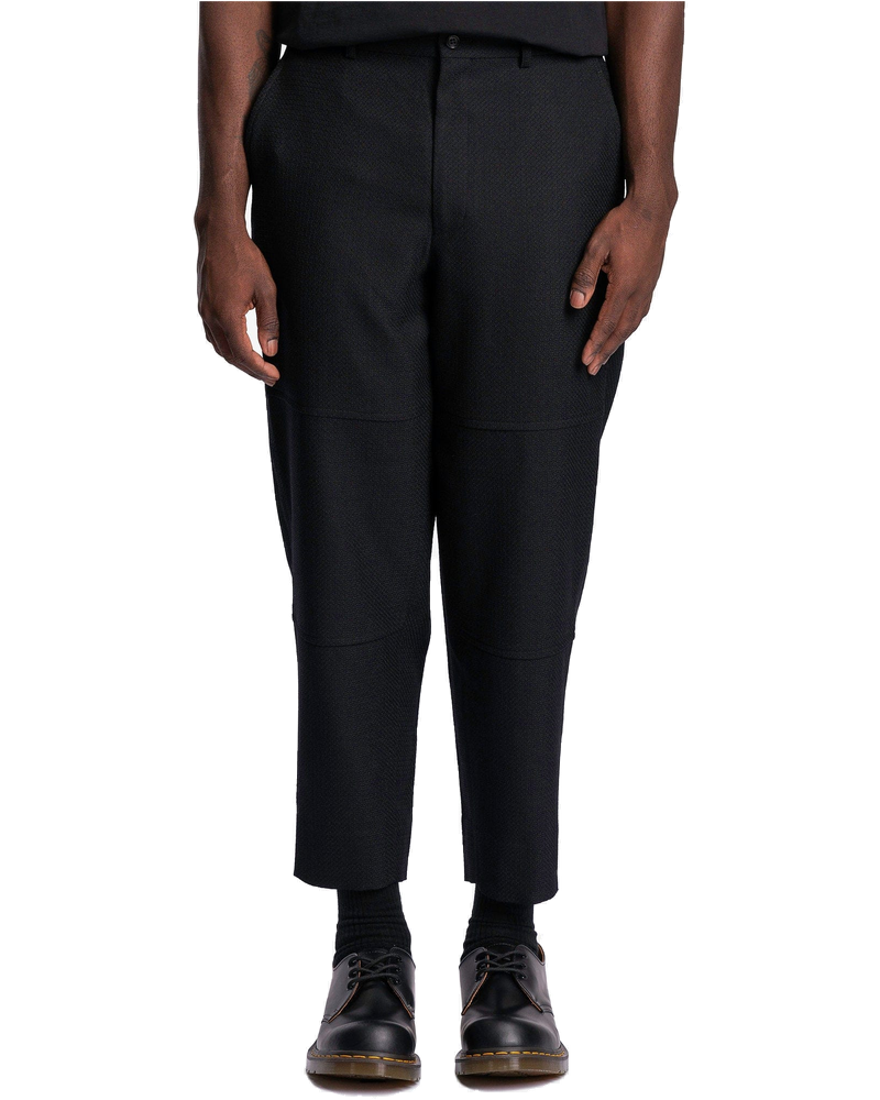 High Waisted Tapered Trousers In Black Comme des garcons – Гарантія оригінальності
