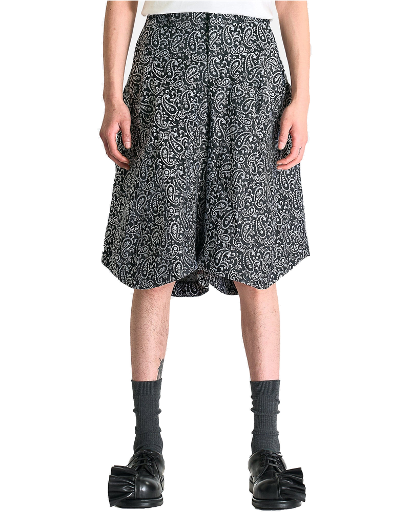 Paisley Shorts In Black Comme des garcons оригінал – Купити в Україні