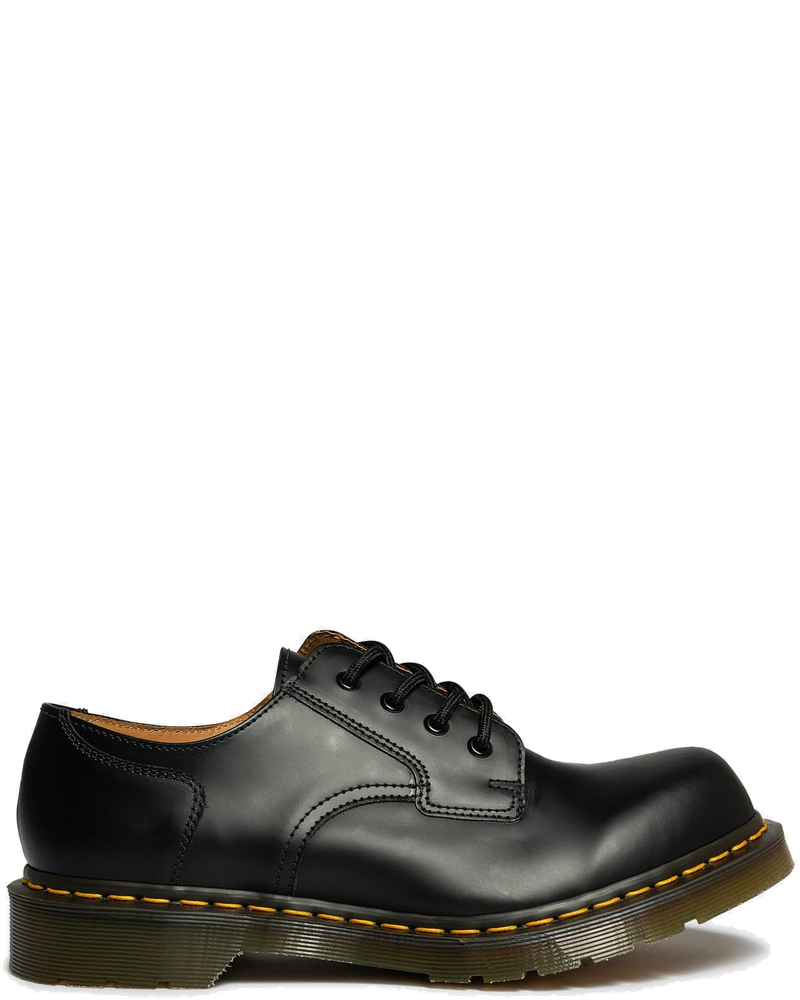 Оригінальна Dr. Martens 9814 Smooth Leather Shoe In Black Comme des garcons
