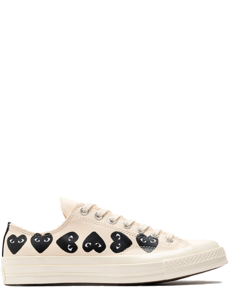Cdg Play X Converse Multi Heart Low Comme des garcons оригінал – Купити в Україні