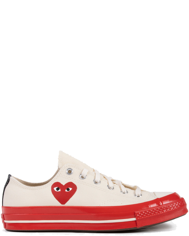 Cdg Play X Converse Chuck Taylor 70 Lo Sneakers Comme des garcons оригінал – Купити в Україні