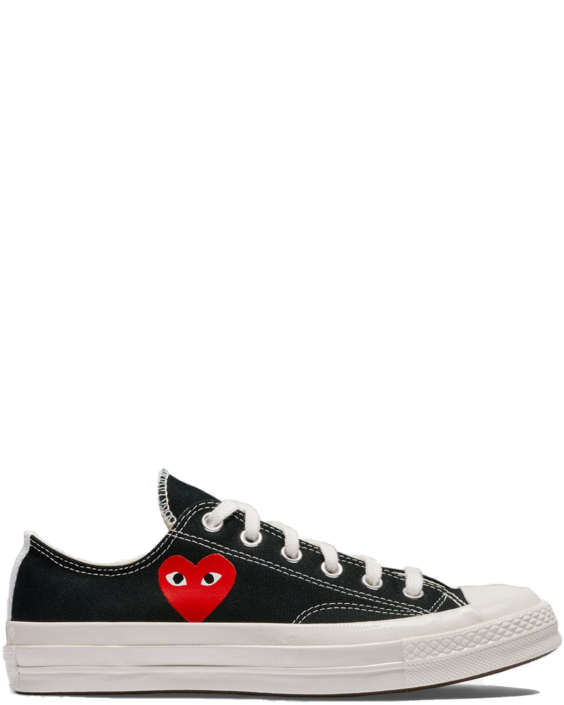 Chuck 70 Ox Black With Heart X Cdg Comme des garcons оригінал – Купити в Україні