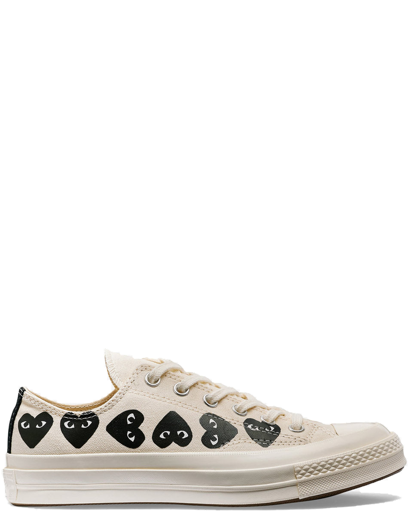 Chuck 70 Ox Multi Heart White X Cdg Comme des garcons – Гарантія оригінальності