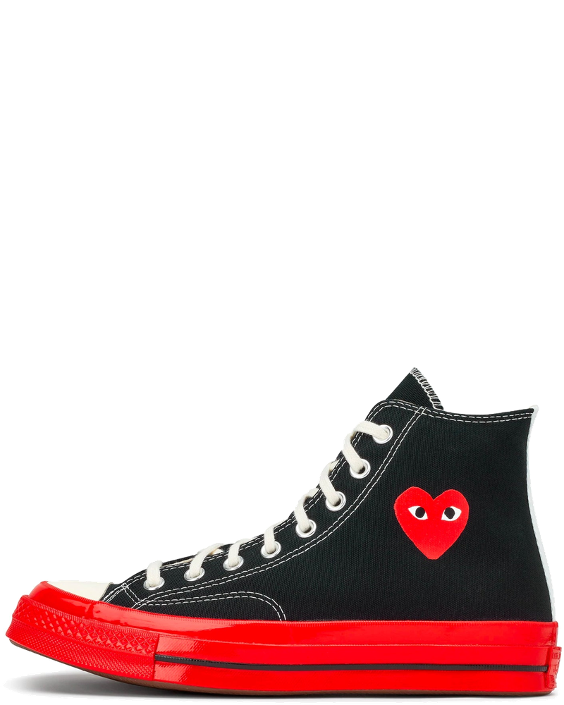 X Converse Chuck 70 High Shoes Black Comme des garcons – Гарантія оригінальності