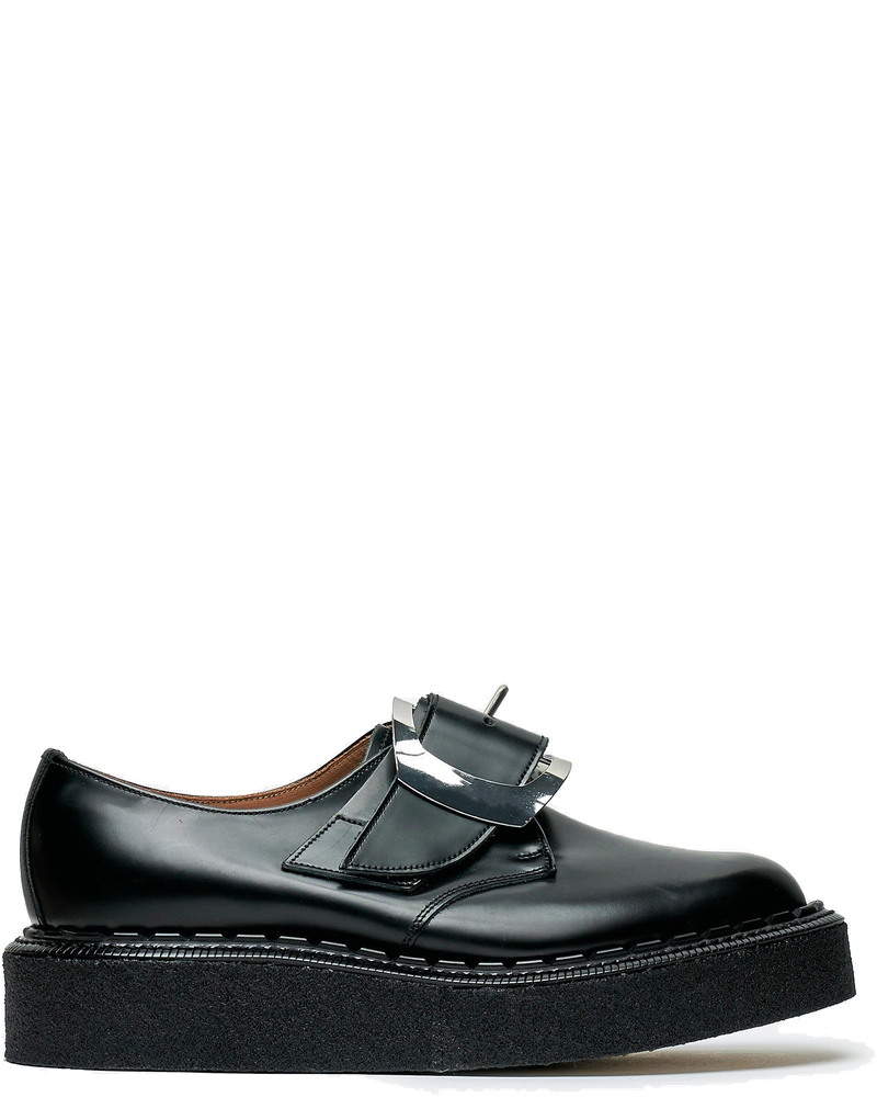 George Cox Edition Buckle Monk Shoes In Black Comme des garcons оригінал – Купити в Україні