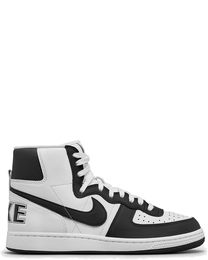 Оригінальна White & Black Terminator High Sneakers Comme des garcons